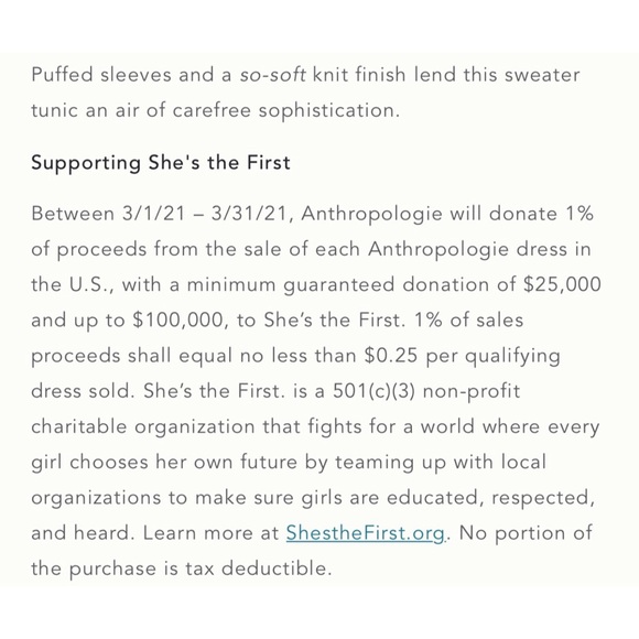 Anthropologie Lyla Cozy Tunic Dress NWT SZ 1X - Picture 15 of 16